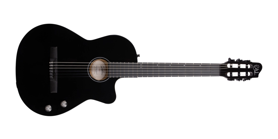 Arena Pro Ltd CW Onyx Black EQ Acoustic/Electric Guitar with Gigbag