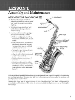 Do-It-Yourself Alto Sax - Fettig - Alto Saxophone - Book/Media Online