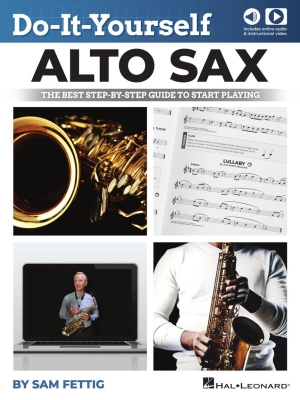 Hal Leonard - Do-It-Yourself Alto Sax - Fettig - Alto Saxophone - Book/Media Online