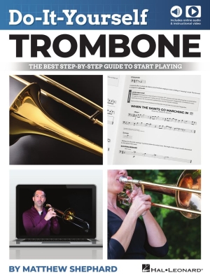 Do-It-Yourself Trombone - Shephard - Trombone - Book/Media Online