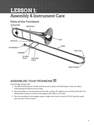 Do-It-Yourself Trombone - Shephard - Trombone - Book/Media Online