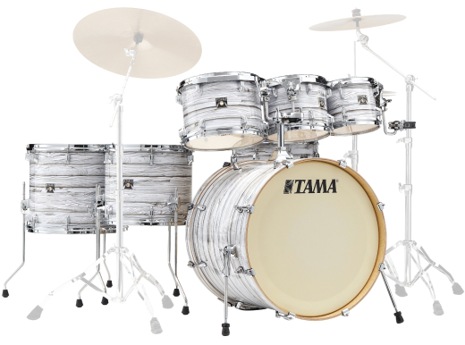 Tama - Superstar Classic 7-Piece Shell Pack (22,8,10,12,14,16,SD) - Ice Ash Wrap