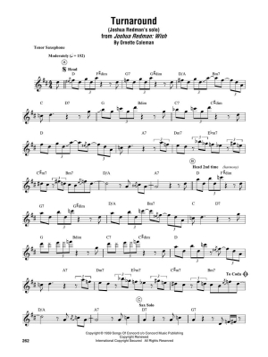 Saxophone Omnibook, pour instruments en sibmol Saxophone tnor ou soprano Livre