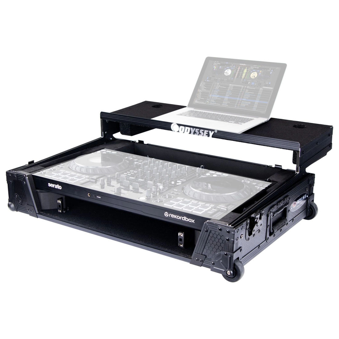 DDJ-FLX10 I-Board 1U Flight Case with Wheels