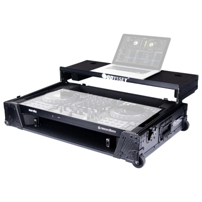 Odyssey - DDJ-FLX10 I-Board 1U Flight Case with Wheels