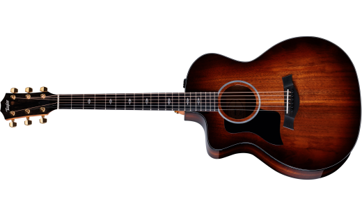 Taylor Guitars - 224ce-K DLX Grand Auditorium Koa Acoustic/Electric Guitar with Hardshell Case - Left-Handed
