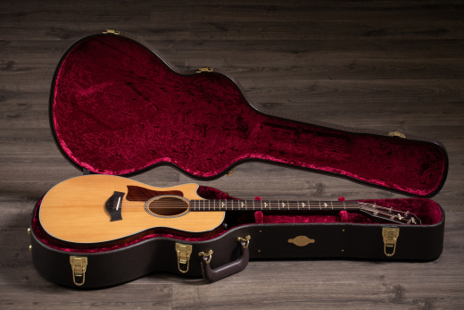 612ce Grand Concert Maple/Spruce Acoustic/Electric with Hardshell Case - Left-Handed