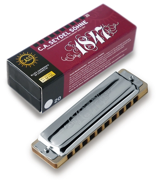 Blues 1847 Classic Harmonica - Low F