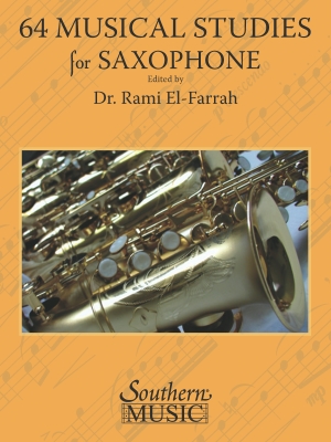 Southern Music Company - 64 Musical Studies for Saxophone - El-Farrah - Saxophone - Book