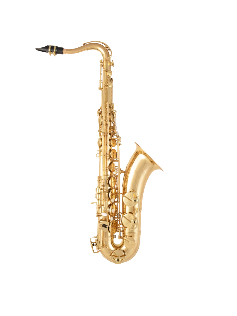 STS511 Intermediate Tenor Saxophone with Case - Clear Lacquer