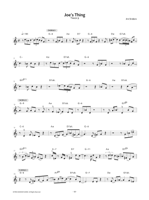 Jazz Conception - Snidero - Trumpet - Book/Audio Online