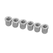 All Parts - Gotoh Standard Guitar String Ferrules - Chrome