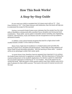 How to Get and A on a Grade 8 Piano Exam - Arrowsmith - Piano - Book