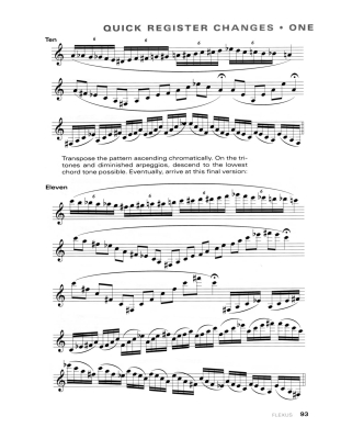 Flexus: Trumpet Calisthenics For The Modern Improvisor - Frink/McNeil - Trumpet - Book/Audio Online