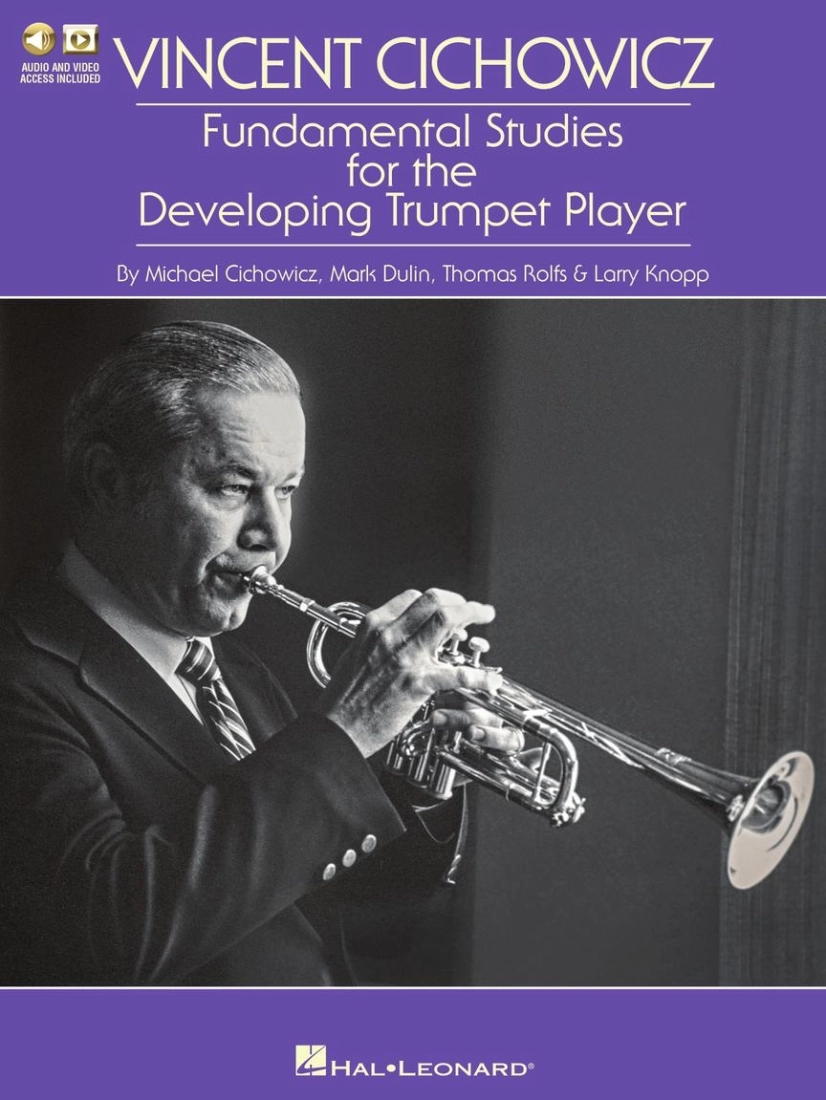 Fundamental Studies for the Developing Trumpet Player - Cichowicz - Trumpet - Book/Media Online