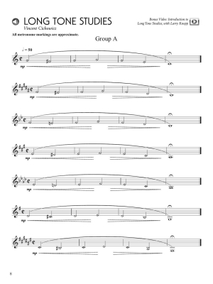 Fundamental Studies for the Developing Trumpet Player Cichowicz Trompette Livre avec fichiers audio en ligne