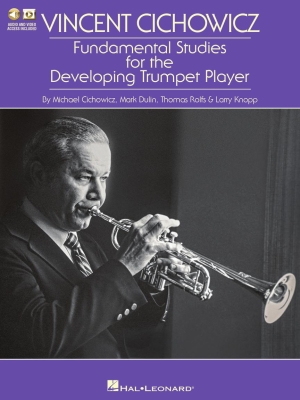 Hal Leonard - Fundamental Studies for the Developing Trumpet Player Cichowicz Trompette Livre avec fichiers audio en ligne