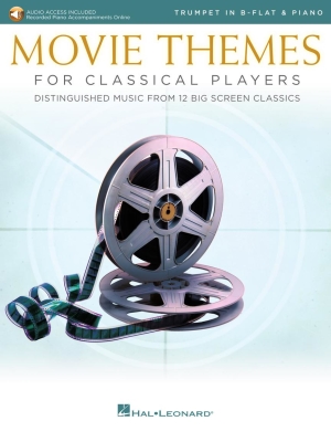 Movie Themes for Classical Players Trompette et piano Livre avec fichiers audio en ligne