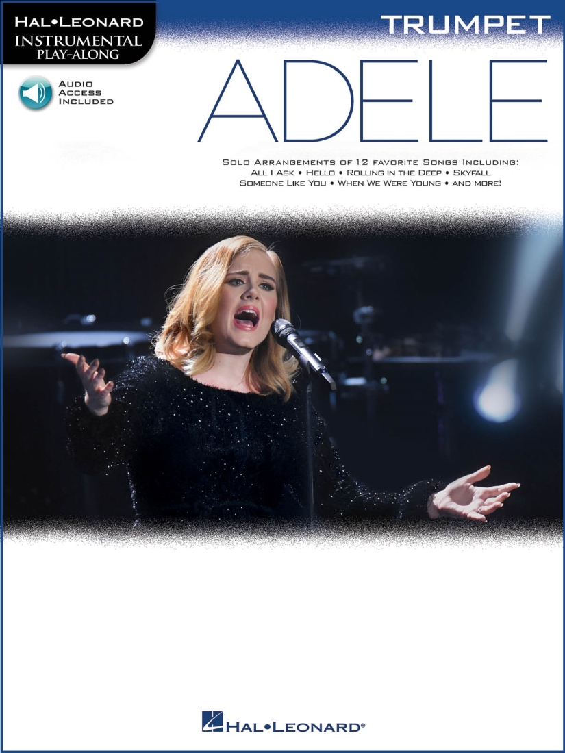 Adele: Instrumental Play-Along - Trumpet - Book/Audio Online