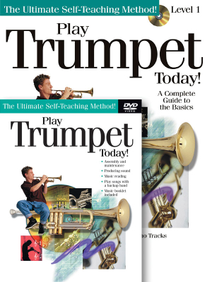 Hal Leonard - Play Trumpet Today! niveau1, ensemble pour novice Livre avec CD et DVD