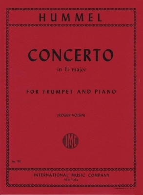 International Music Company - Concerto in Eb major - Hummell/Voisin - Trumpet/Piano - Sheet Music