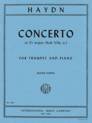 International Music Company - Concerto in E flat major (Hob. VIIe: No.1) - Haydn/Voisin - Trumpet/Piano - Sheet Music