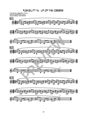 Modern Flexibilities for Brass - Belck - Trumpet - Book