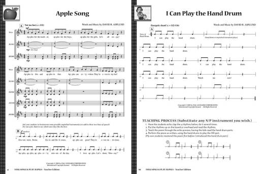 Folk Songs & Play-Alongs (Collection) - Asplund - Teacher Edition