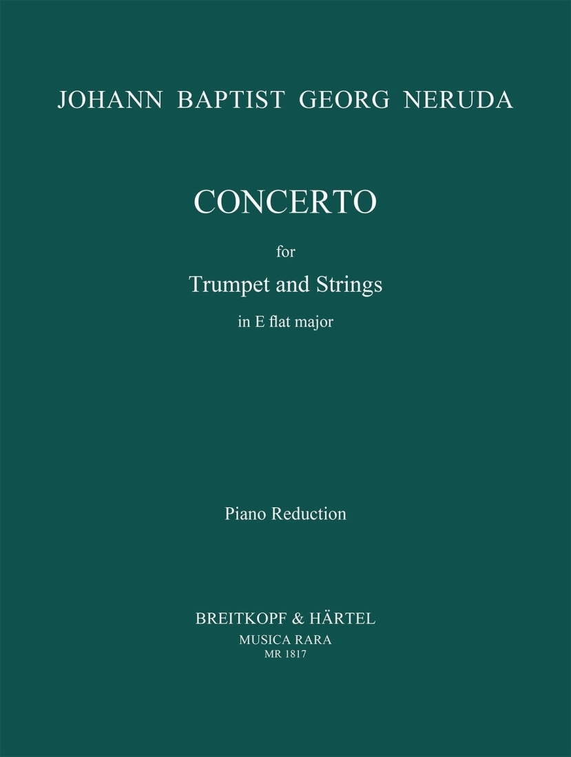 Concerto in E flat major - Neruda - Trumpet - Sheet Music