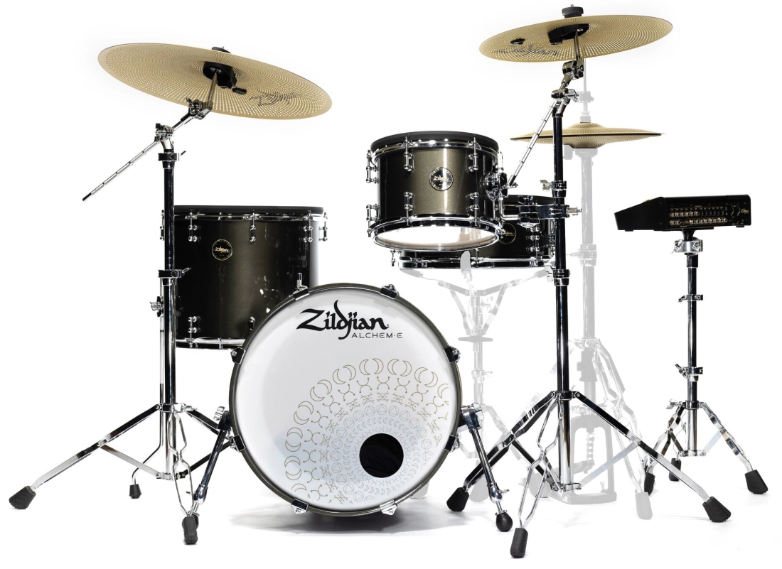 ALCHEM-E Gold 4-Piece Electronic Drum Kit