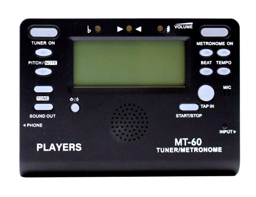 Players Music - MT-60 Tuner-Metronome