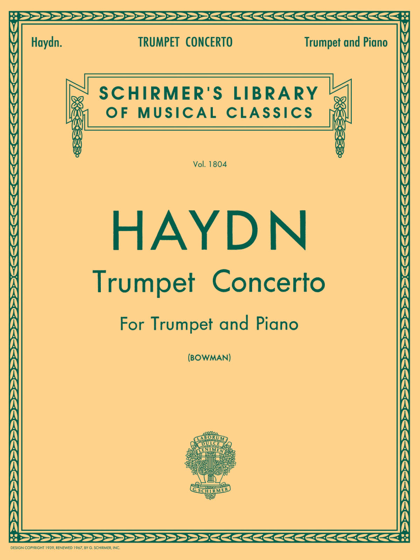 Concerto - Haydn/Bowman - Trumpet/Piano - Sheet Music