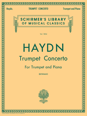 G. Schirmer Inc. - Concerto Haydn, Bowman Trompette et piano Partition individuelle