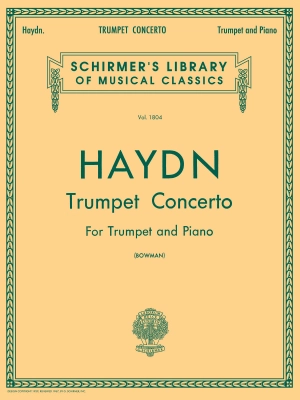 G. Schirmer Inc. - Concerto - Haydn/Bowman - Trumpet/Piano - Sheet Music