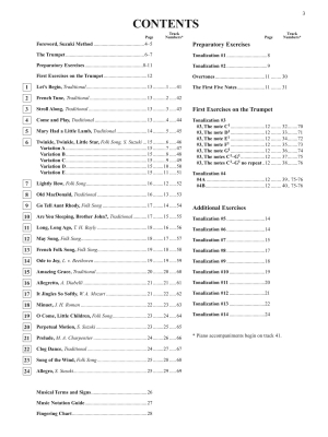 Suzuki Trumpet School, Volume 1 (International Edition) - Trumpet - Book/CD