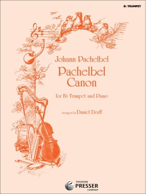Canon de Pachelbel Dorff Trompette en sibmol et piano Partition individuelle