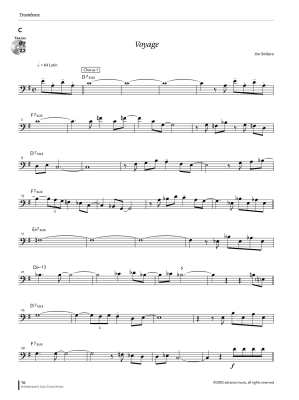 Intermediate Jazz Conception: Trombone - Snidero - Trombone - Book/CD