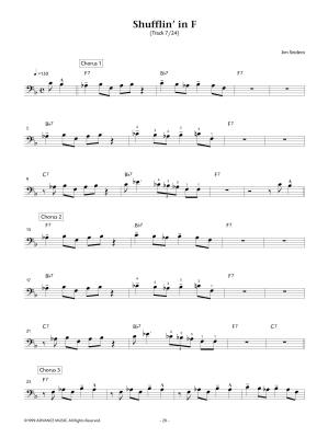 Easy Jazz Conception: Trombone - Snidero - Trombone - Book/Audio Online