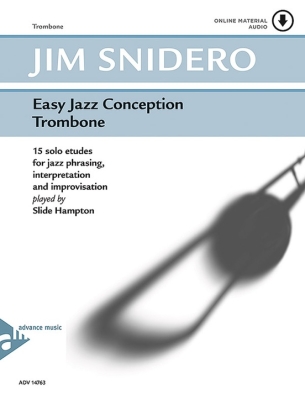 Advance Music - Easy Jazz Conception: Trombone - Snidero - Trombone - Book/Audio Online