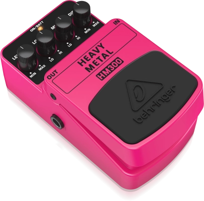 HM300 Heavy Metal Distortion Effects Pedal