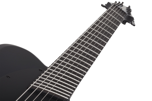 PT-7 MS Black Ops 7-String Electric Guitar - Satin Black Open Pore