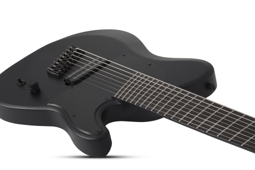 PT-8 MS Black Ops 8-String Electric Guitar - Satin Black Open Pore