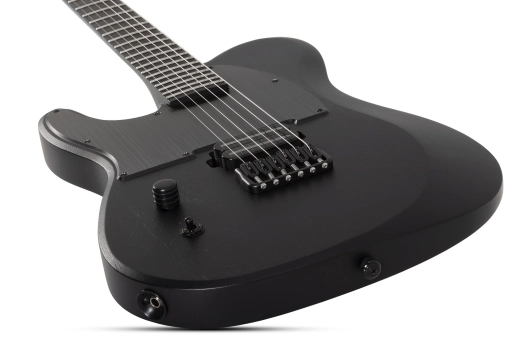 PT Black Ops Electric Guitar, Left-Handed - Satin Black Open Pore