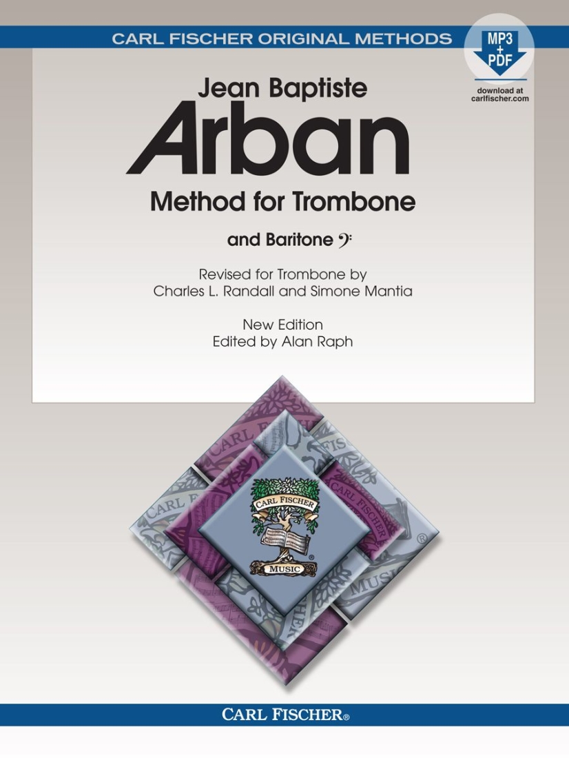 Arban Method for Trombone (New Edition) - Arban /Raph /Randall /Mantia - Trombone - Book