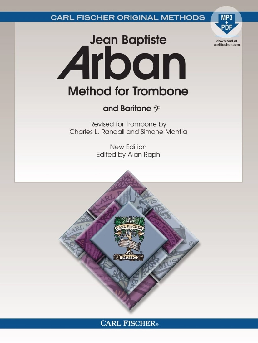 Arban Method for Trombone (New Edition) - Arban /Raph /Randall /Mantia - Trombone - Book