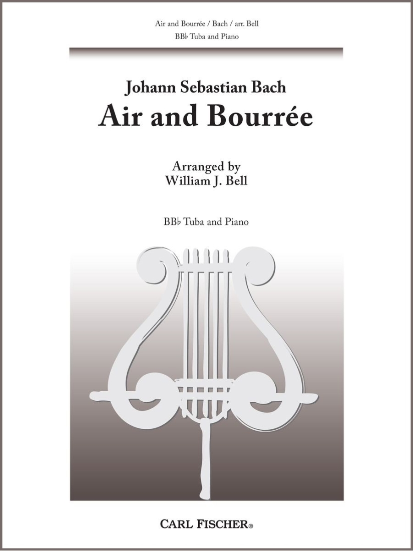 Air and Bourree - Bach/Bell - Tuba/Piano - Sheet Music