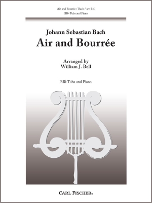 Carl Fischer - Air et Bourre Bach, Bell Tuba et piano Partition individuelle
