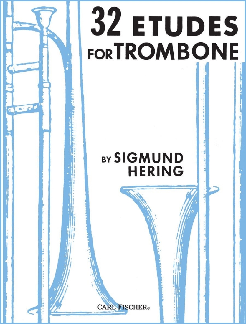 32 Etudes - Hering - Trombone - Book