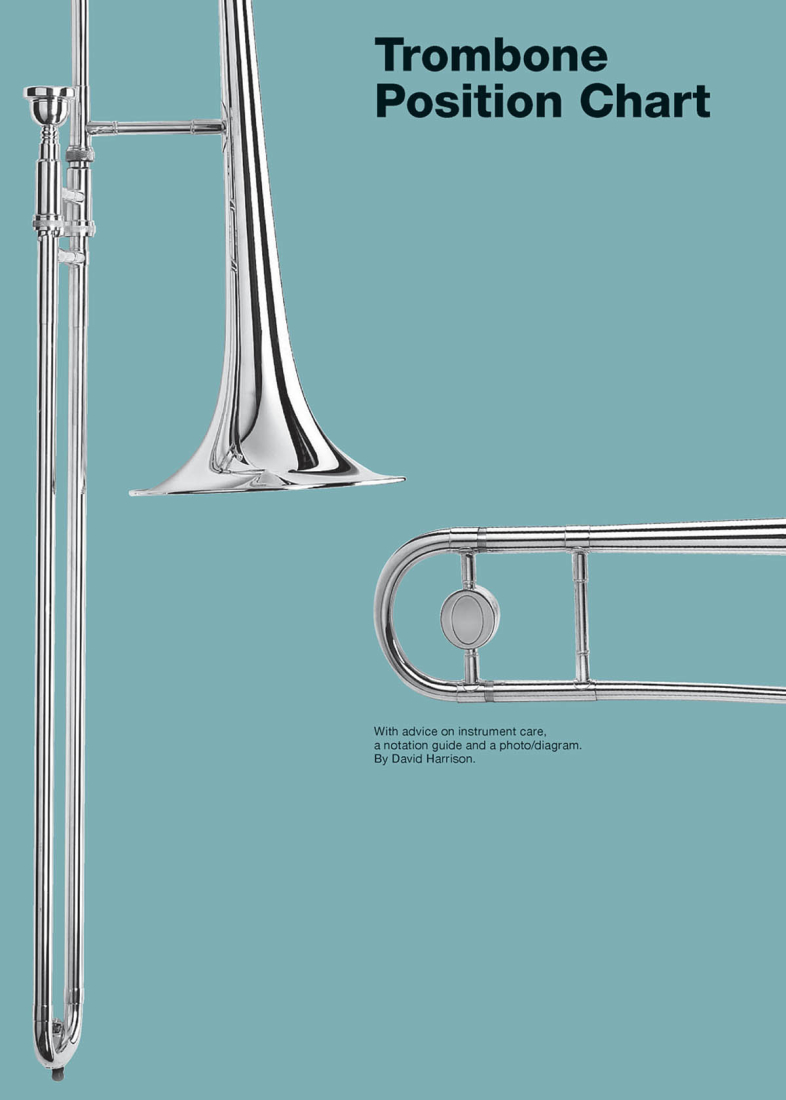 Trombone Position Chart - Harrison - Trombone - Sheet Music