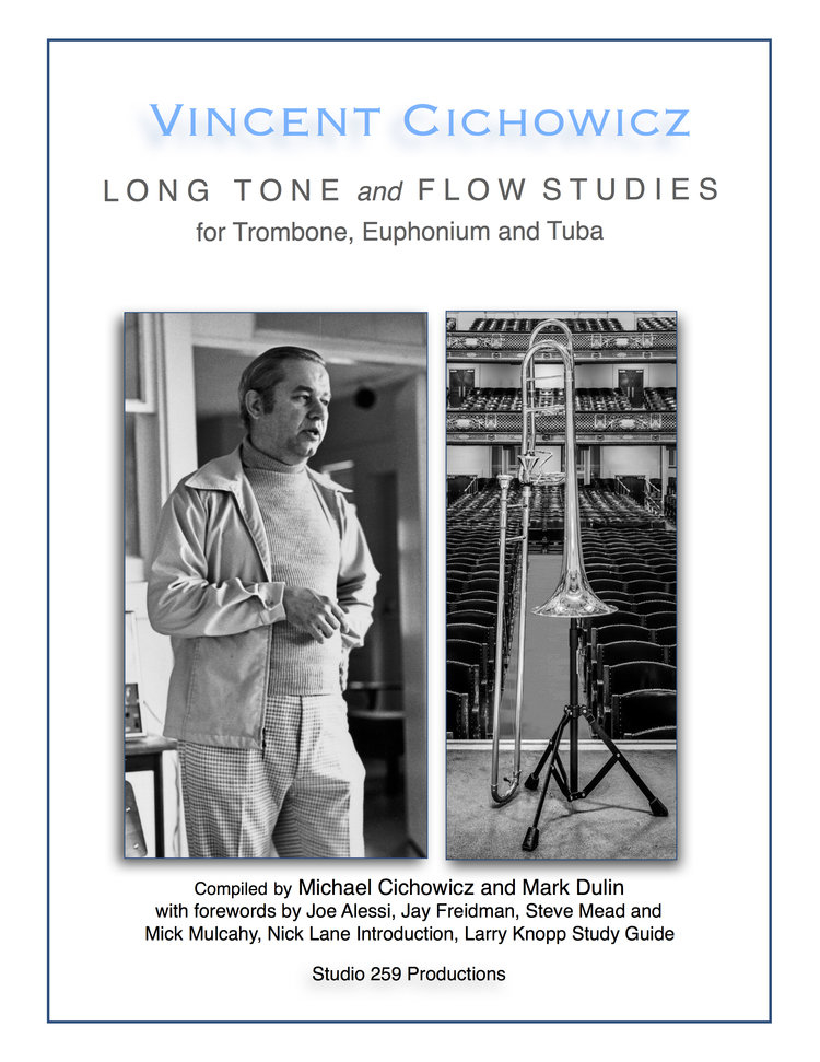 Long Tones and Flow Studies - Cichowicz - Trombone/Euphonium/Tuba - Book